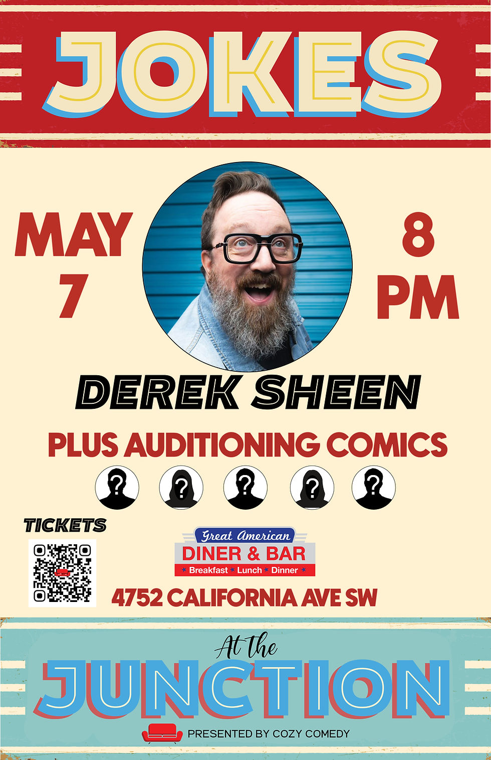 Jokes at the Junction: Derek Sheen!