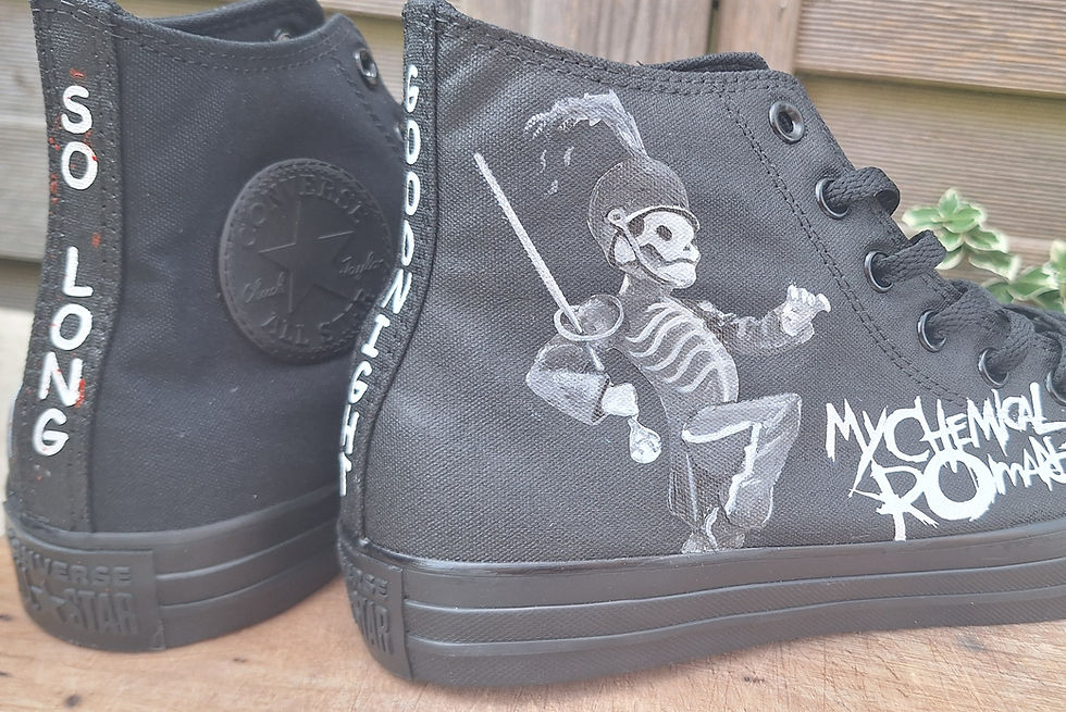 Thumbnail: My Chemical Romance 3 Cheers & Black Parade Converse