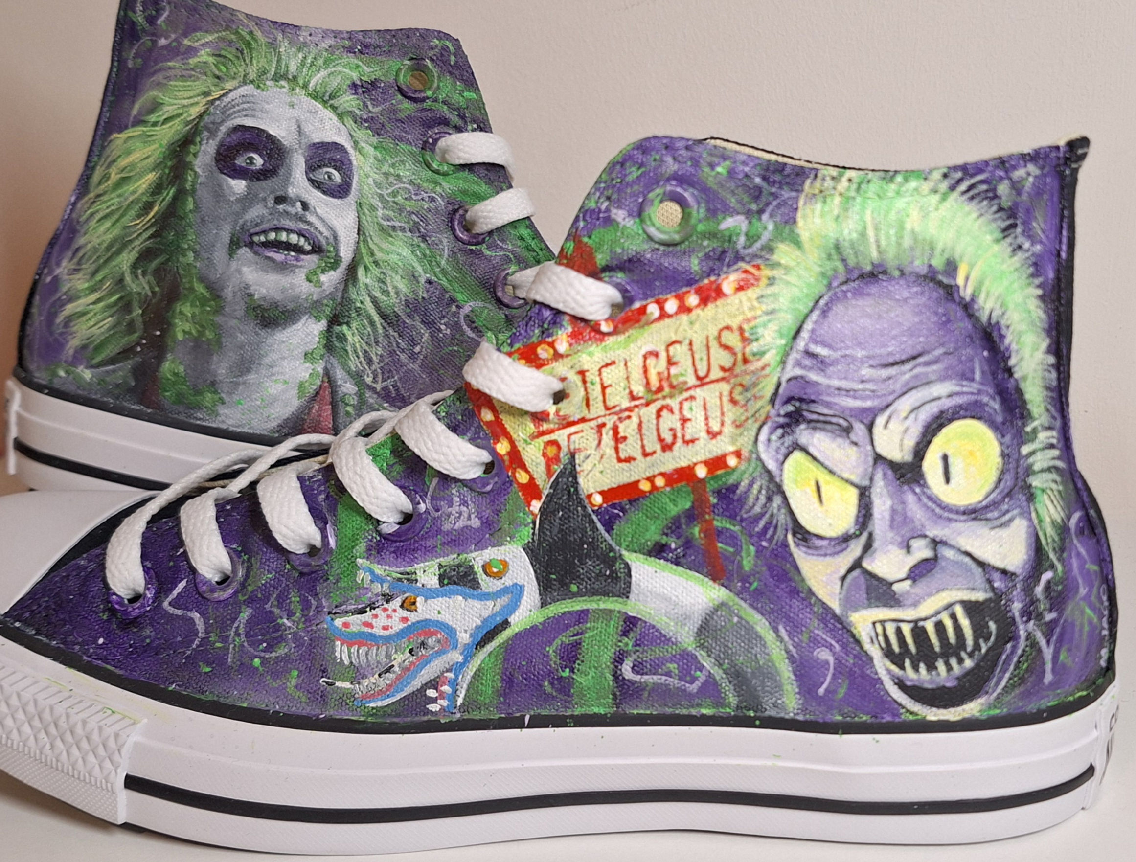 Beetlejuice Converse
