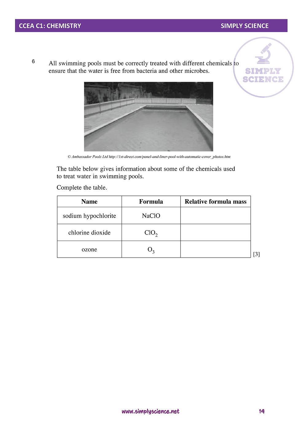 Thumbnail: C1 QUANTITATIVE CHEMISTRY booster pack