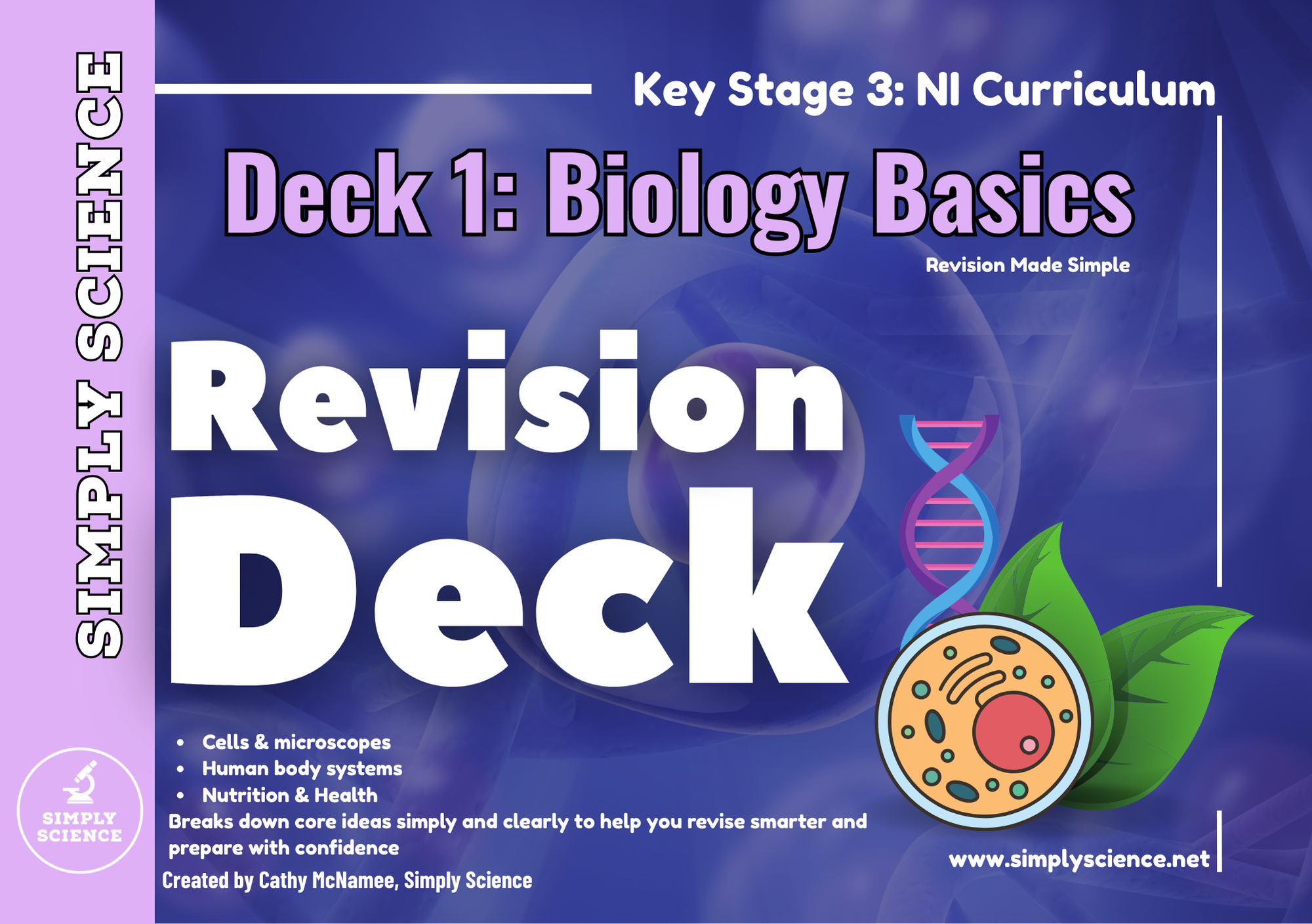 Key Stage 3 Revision Deck 1: Biology Basics