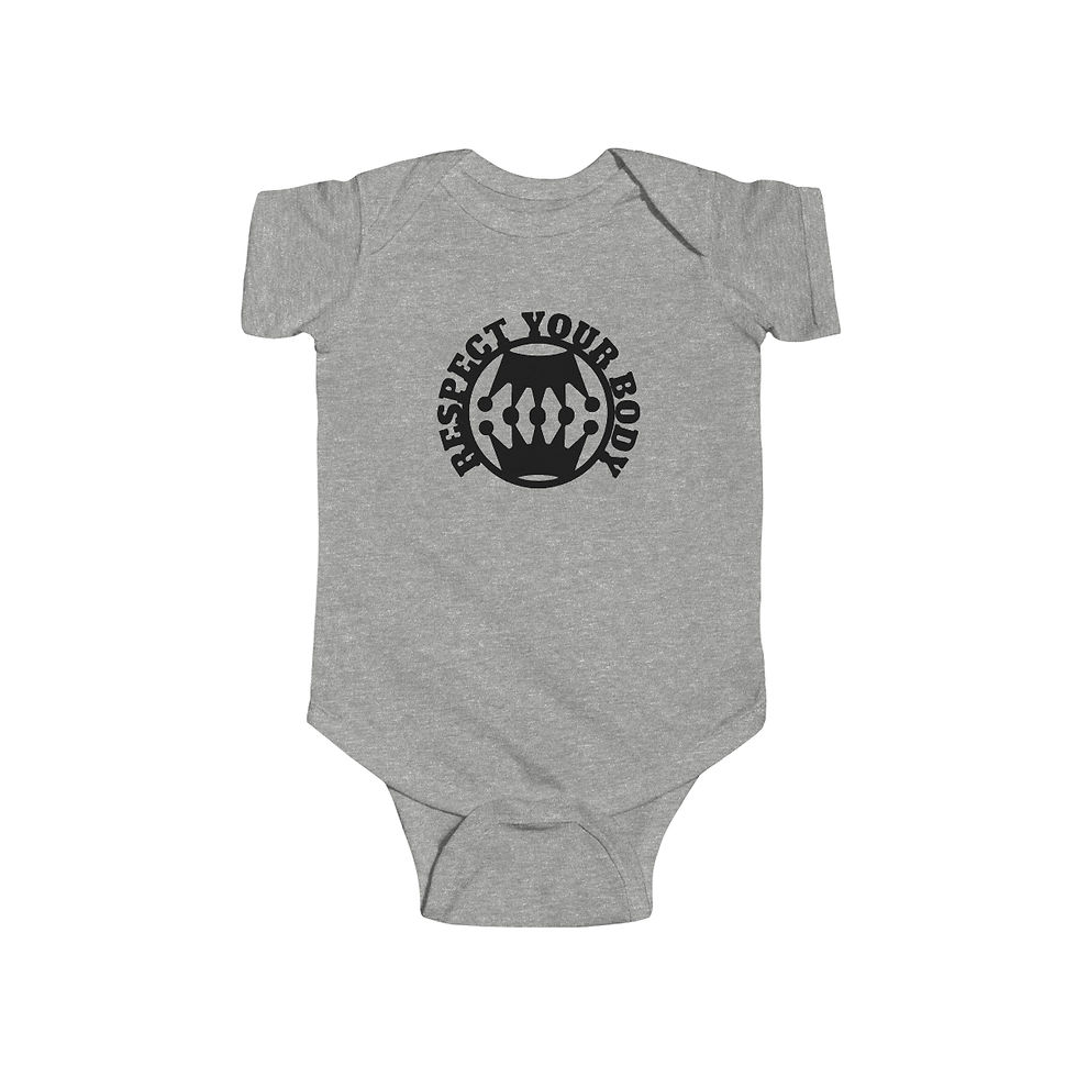 Thumbnail: Respect Your Body Infant Fine Jersey Bodysuit