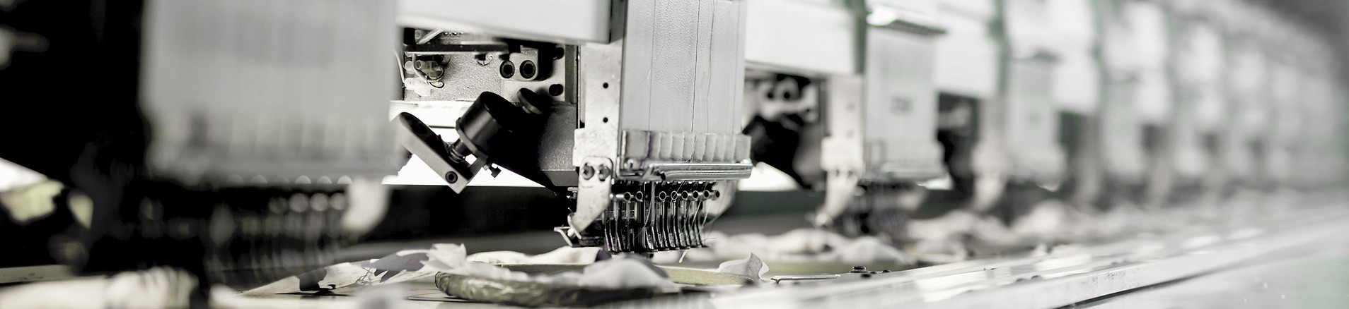 Fabric Machinery in Factory