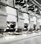 Fabric Machinery in Factory