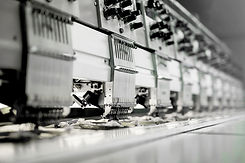 Fabric Machinery in Factory