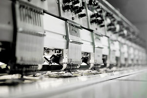 Fabric Machinery in Factory