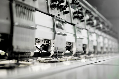 Fabric Machinery in Factory