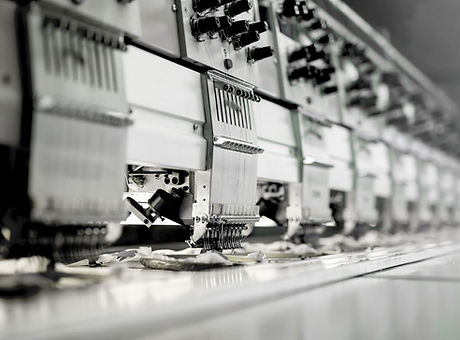 Fabric Machinery in Factory