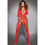 Миниатюра: Женское эротическое боди Bodystocking F200 красный,Obsessive,Польша