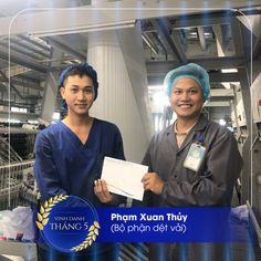 Công ty Cổ Phần Nhựa Xanh Bạch Đằng Vinh Danh Lao Động Xuất Sắc Tháng 5