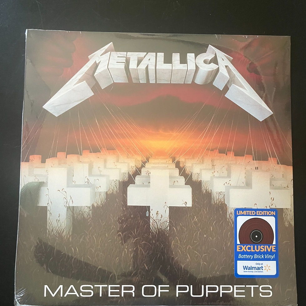 Thumbnail: Metallica - Master Of Puppets LP Blackened Battery Brick Colored Vinyl