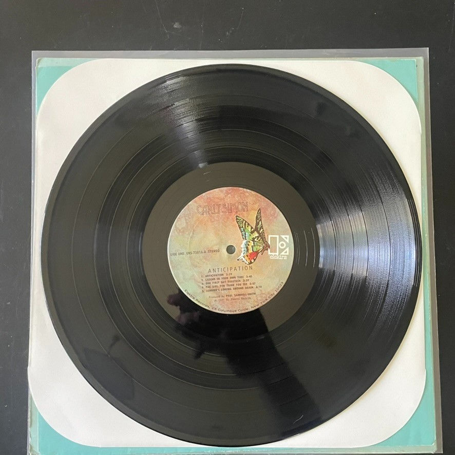 Thumbnail: Carly Simon - Anticipation LP Elektra EKS-75016 STERLING 1st Press VG+