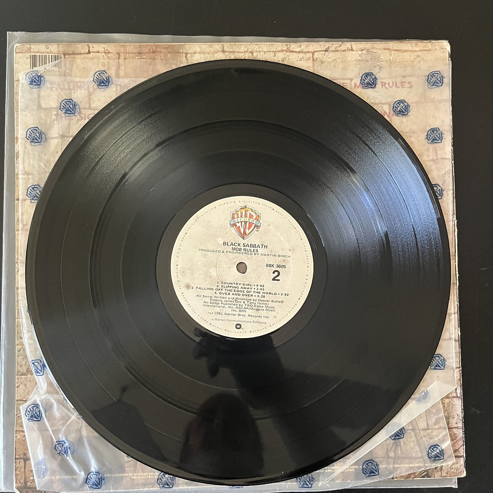 Thumbnail: Black Sabbath - Mob Rules LP Warner Bros. BSK 3605 Monarch NM VG+