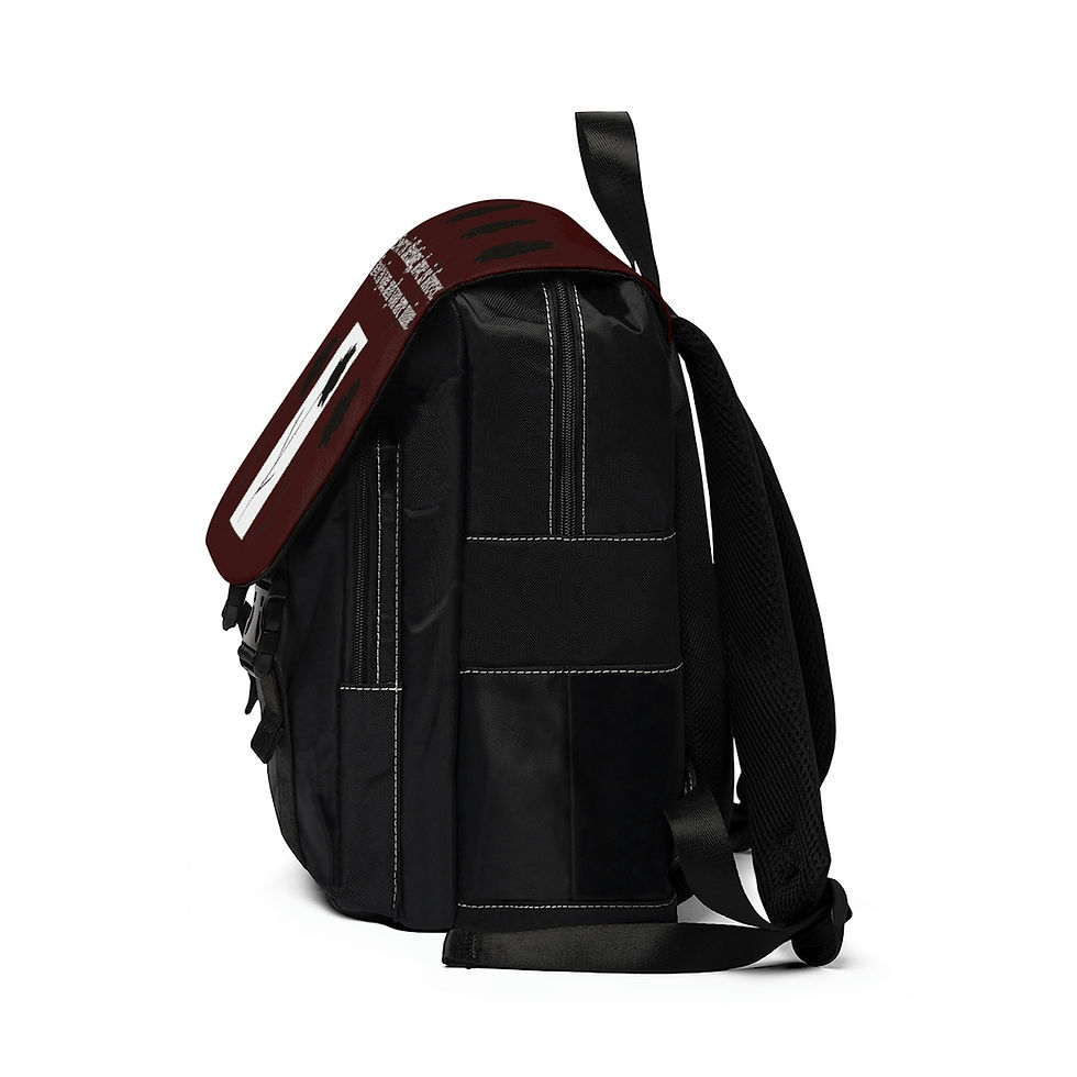 Thumbnail: Love Unisex Casual Shoulder Backpack