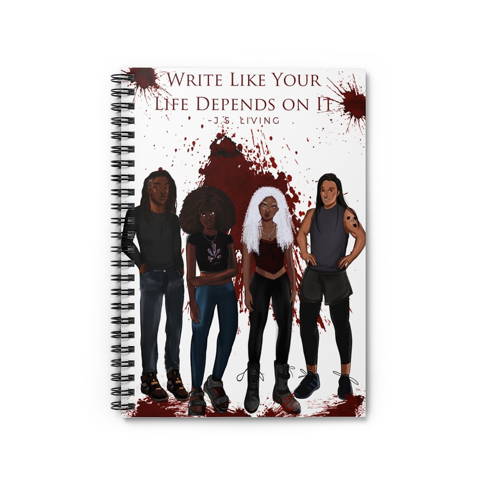 Thumbnail: Covenant of Blood Spiral Notebook - Ruled Line