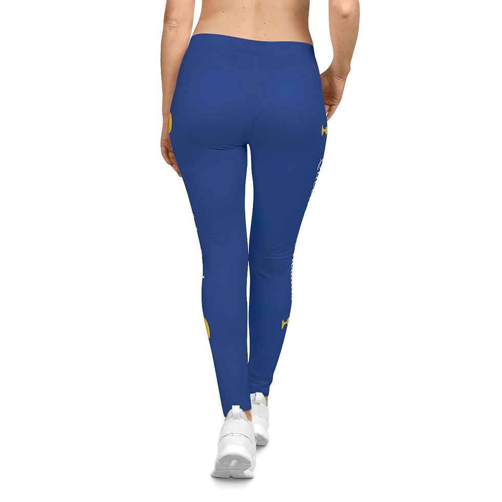 Thumbnail: Queen of the Realms Casual Leggings (Blue)