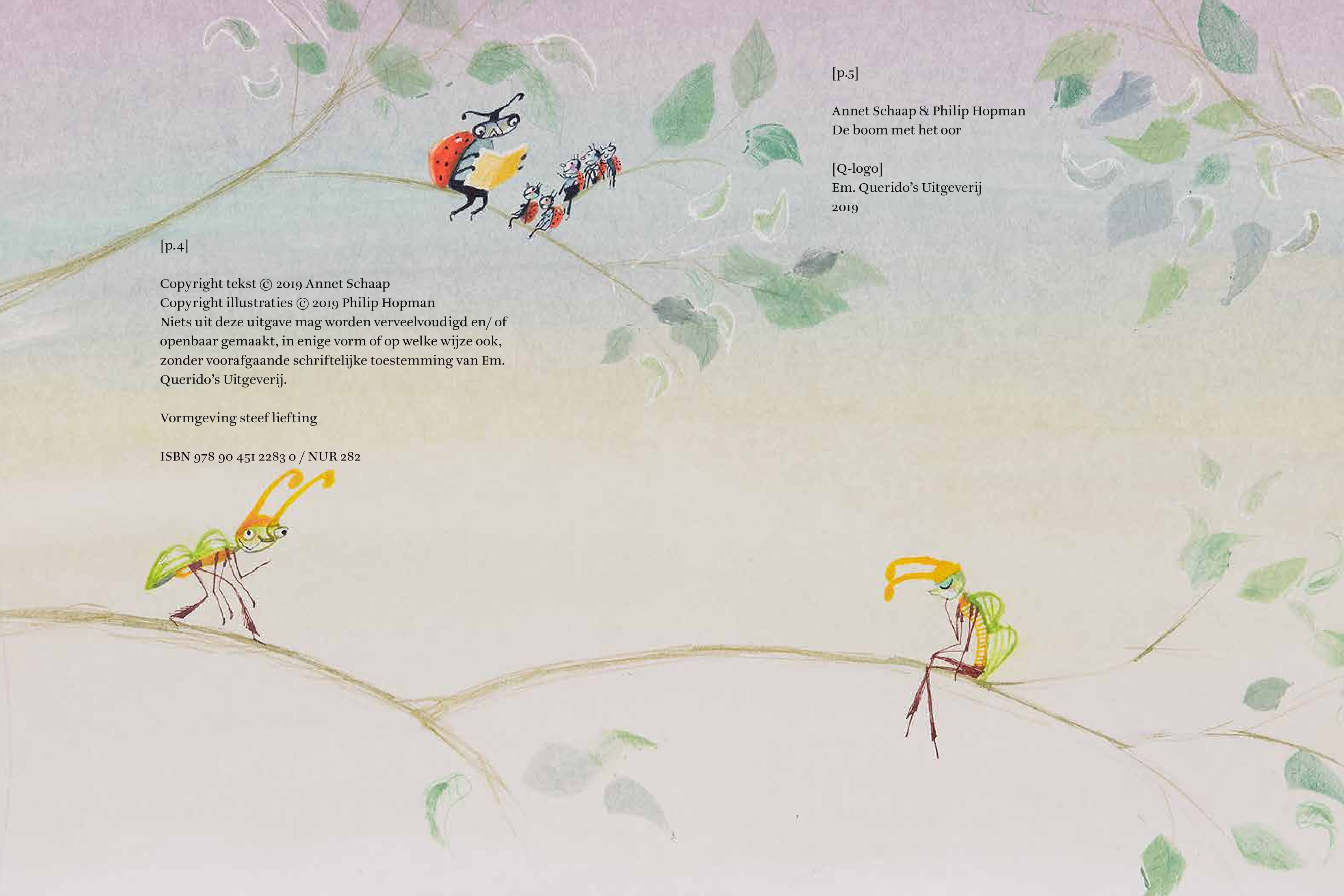 De Boom met het oor - Philip Hopman | Kinderboeken tekenaar