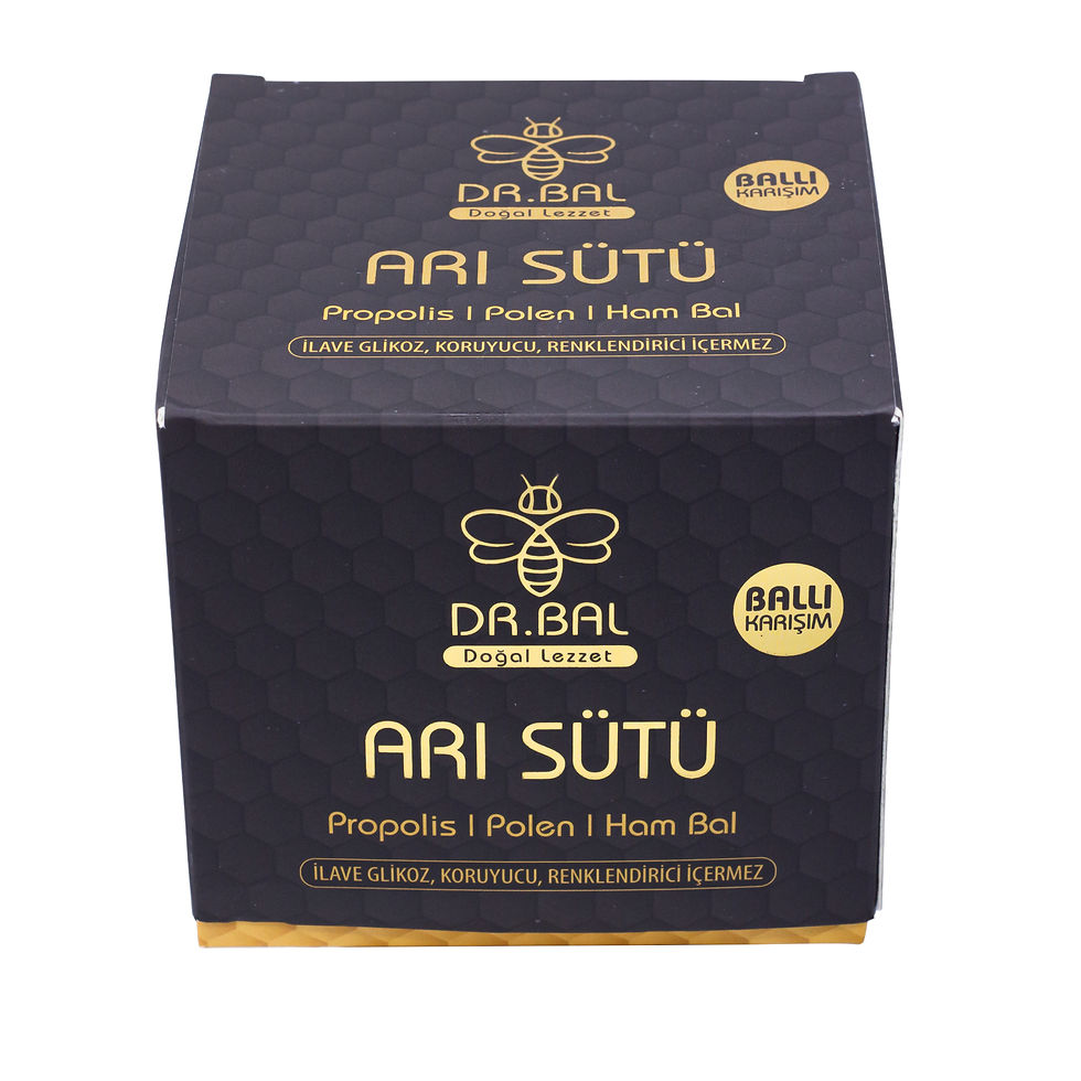 الصورة المصغرة: مزيج غذاء ملكات النحل مع العسل