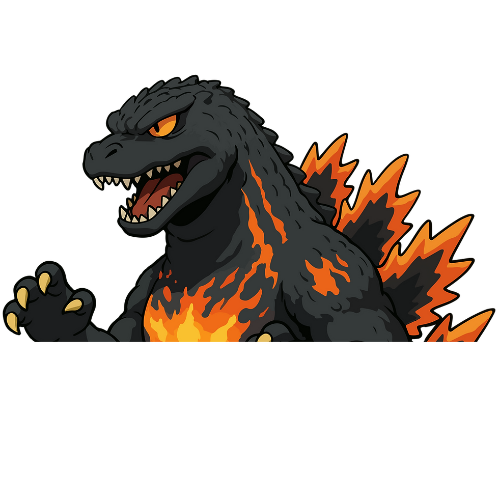 Thumbnail: Burning G Bubble-free stickers