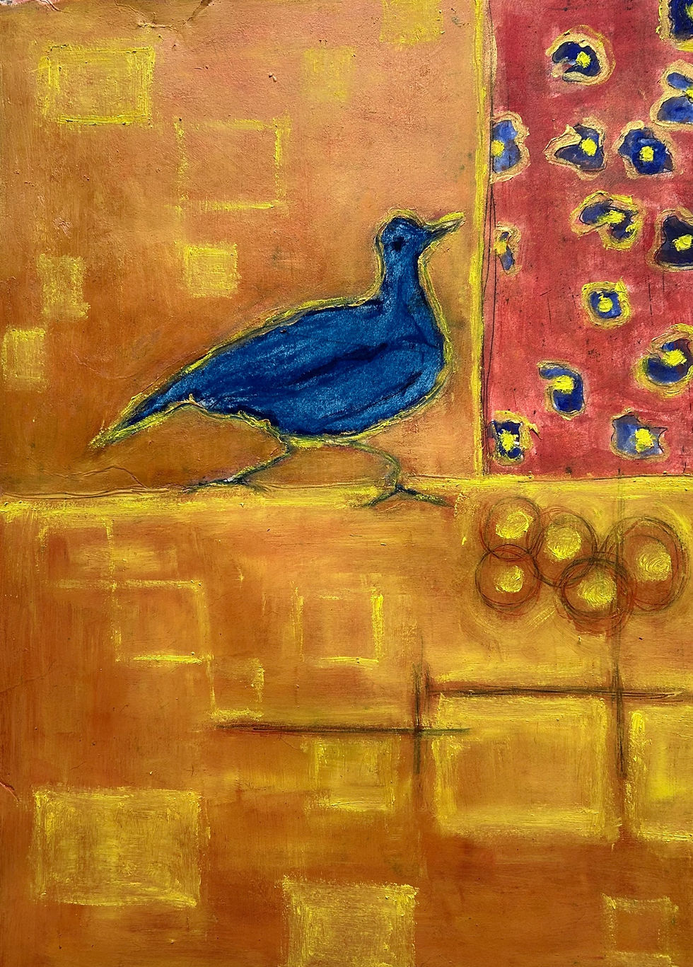 blauwe vogel
