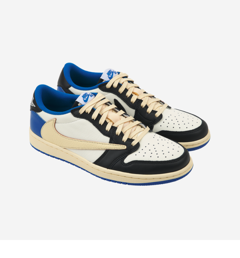 섬네일: 나이키 x 트래비스 스캇 에어조던 1 로우 OG 밀리터리 블루