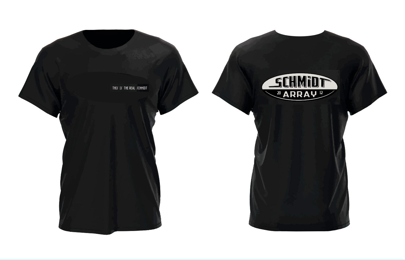T-Shirt / Black - THIS IS THE REAL SCHMIDT