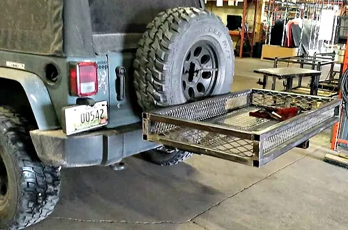 diy hitch rack