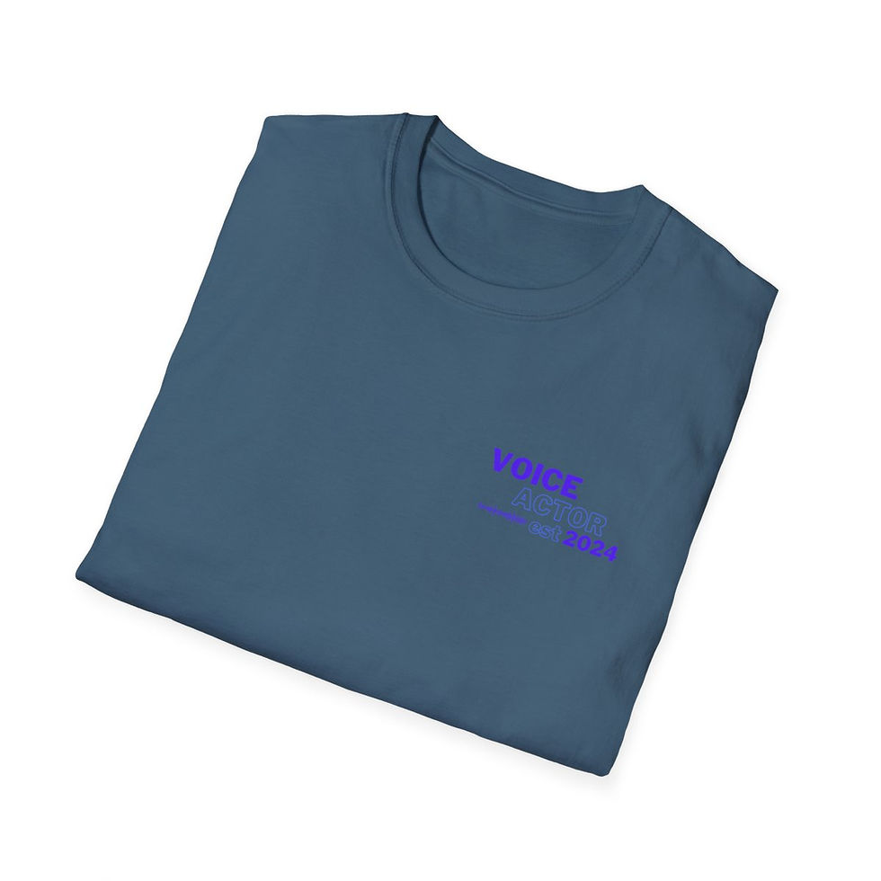 Thumbnail: Voice Actor est 2024 Unisex Softstyle T-Shirt