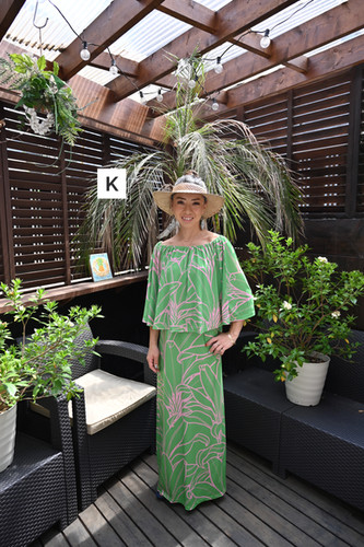 kuulei Hawaii 4wayドレス フラ フラダンス ロングドレス 4WAYワンピース柄② | Kuulei Hawaii