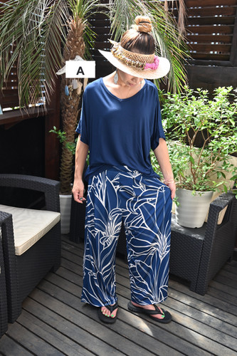 フラダンス　Kuulei Hawaii ワイドパンツ　マルチショルダーセット オンラインショップ | Kuulei Hawaii