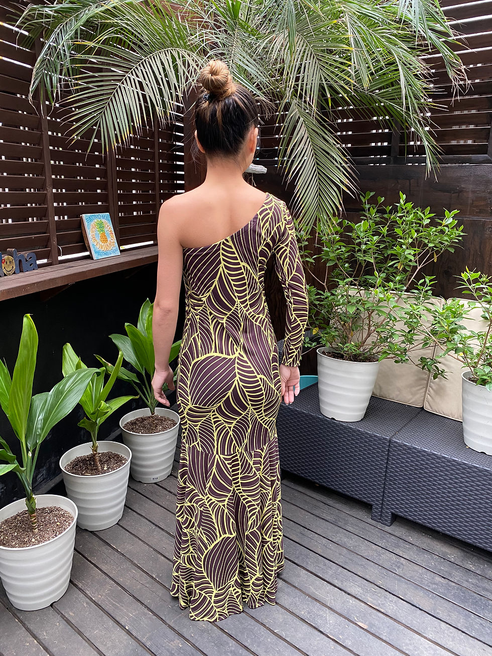 Thumbnail: One-shoulder dress (mermaid)