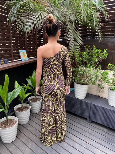 ワンショルダードレス（マーメイド） | Kuulei Hawaii