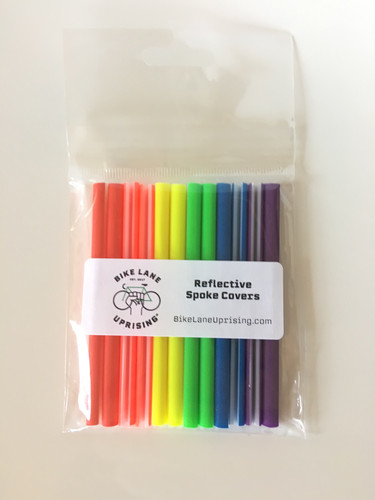 reflective spoke covers