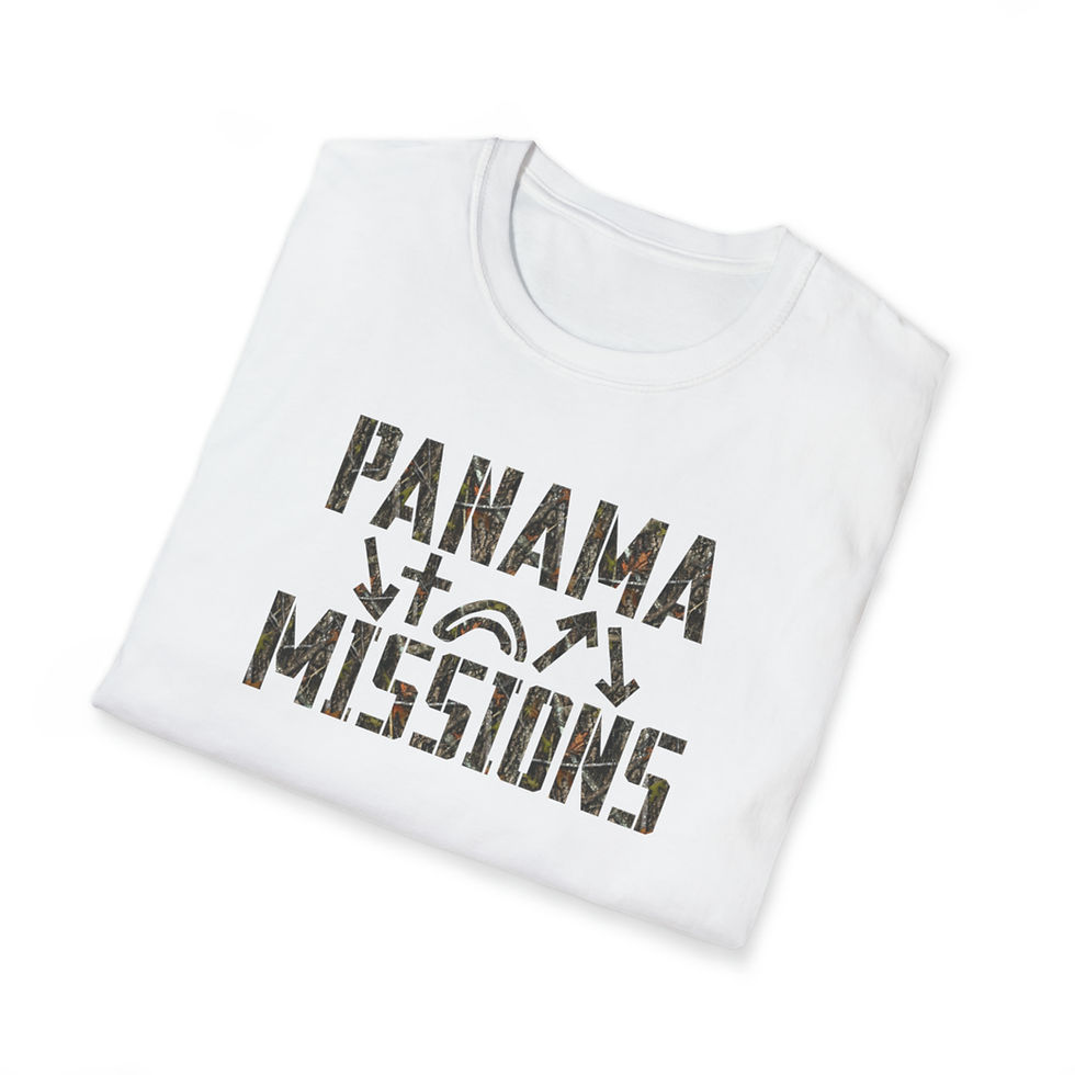 Thumbnail: Panama Missions 5 Gospel Symbols T-shirt