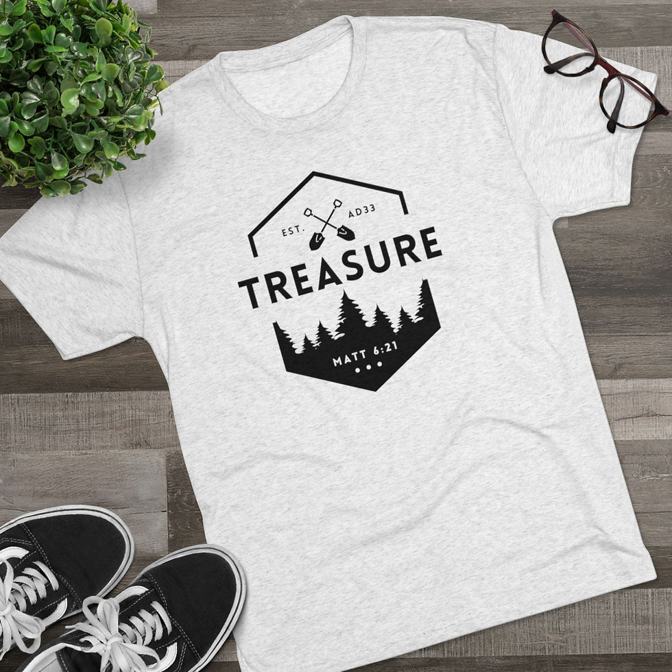Thumbnail: Treasure T-shirt | Matthew 6:21