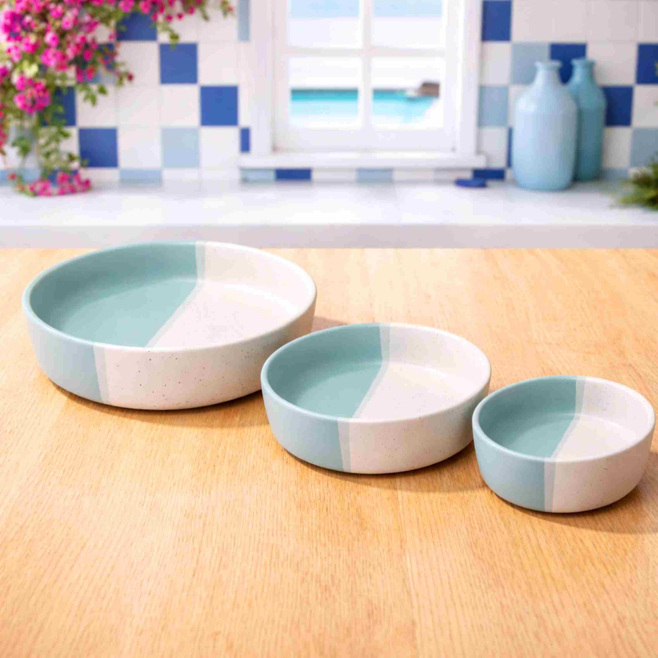 Beach Horizon Bowl Set of 3 (875 ML, 650 ML, 500 ML)
