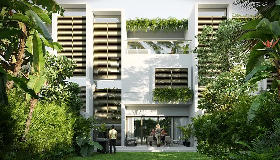 Casa con seguridad y naturaleza en Panamá