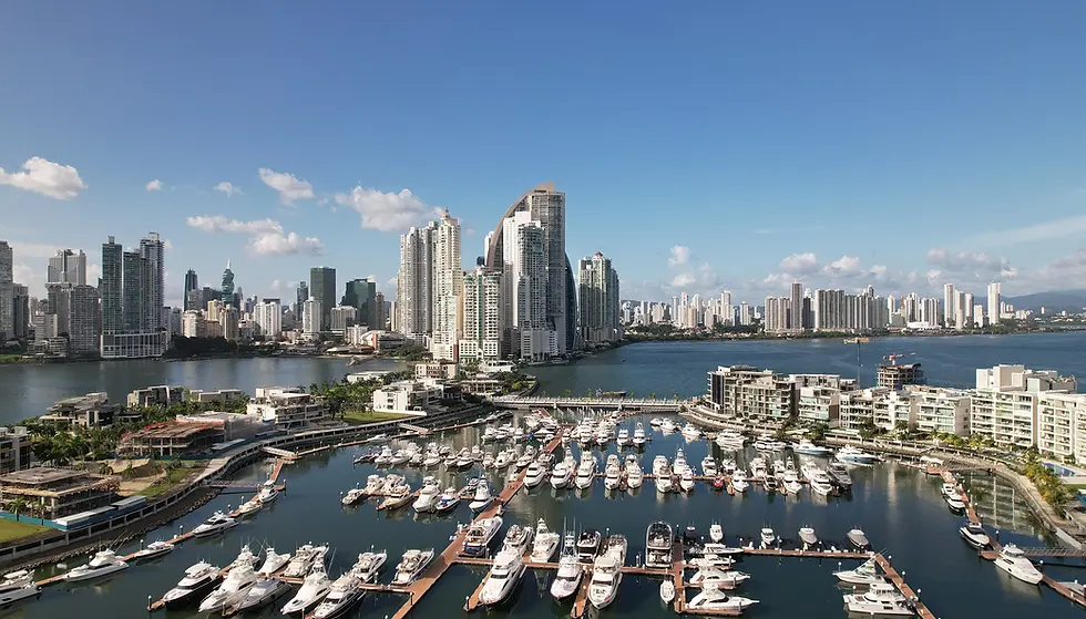 Islas artificiales en Panamá
