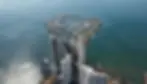 Vista aérea de Ocean Reef Island en Panamá