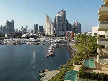 Vive con lujo: apartamentos con marina y club privado en Panamá