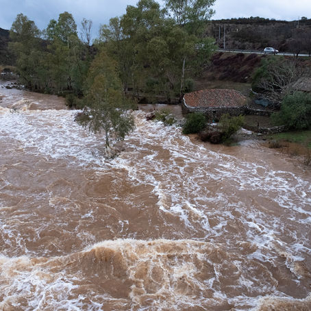 Precipitação no Algarve em Dezembro de 2019