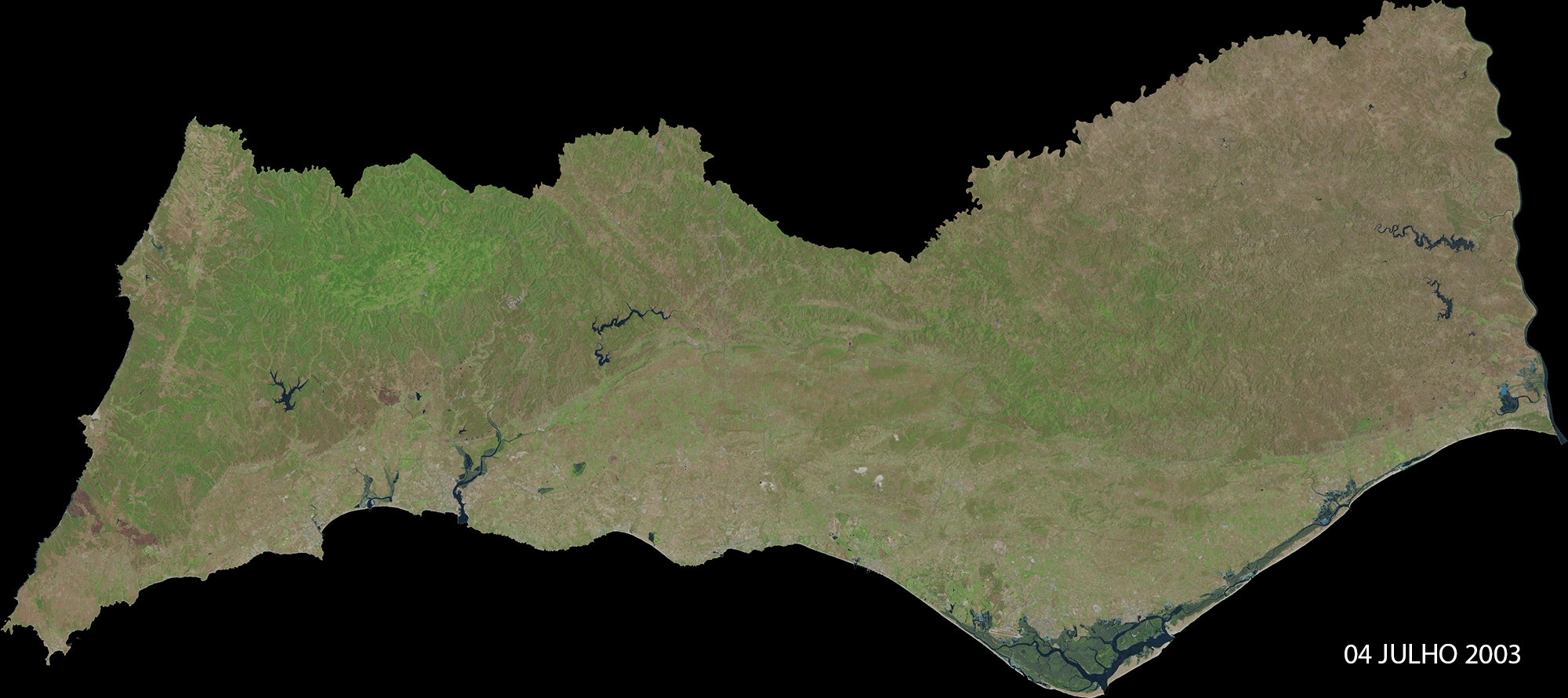 Incêndios no Algarve - Verão de 2003