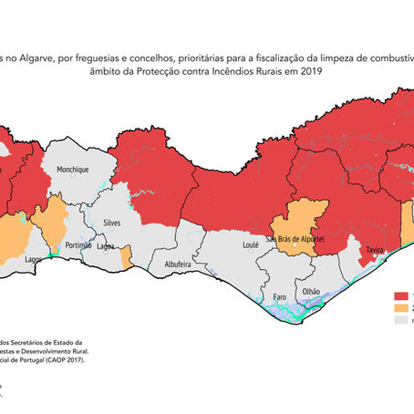 Mais de metade do Algarve exige medidas de protecção contra incêndios rurais!