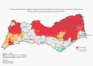 Áreas do Algarve, por freguesias e concelhos