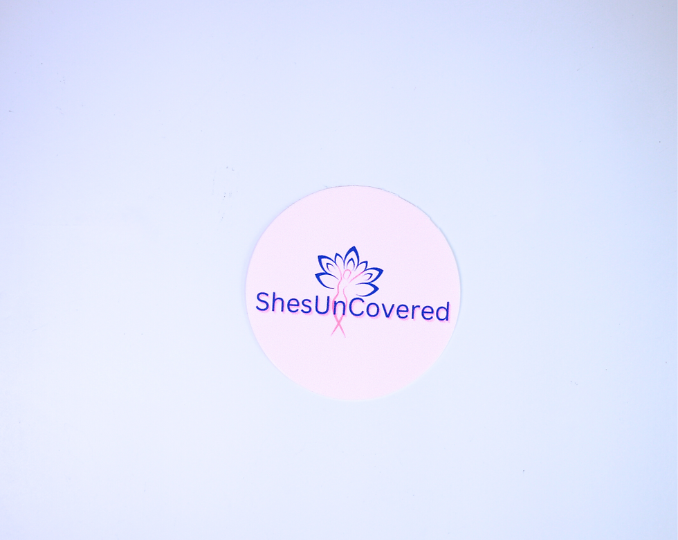 Thumbnail: ShesUnCovered Limited Edition Breast Cancer Awareness Circle Sticker