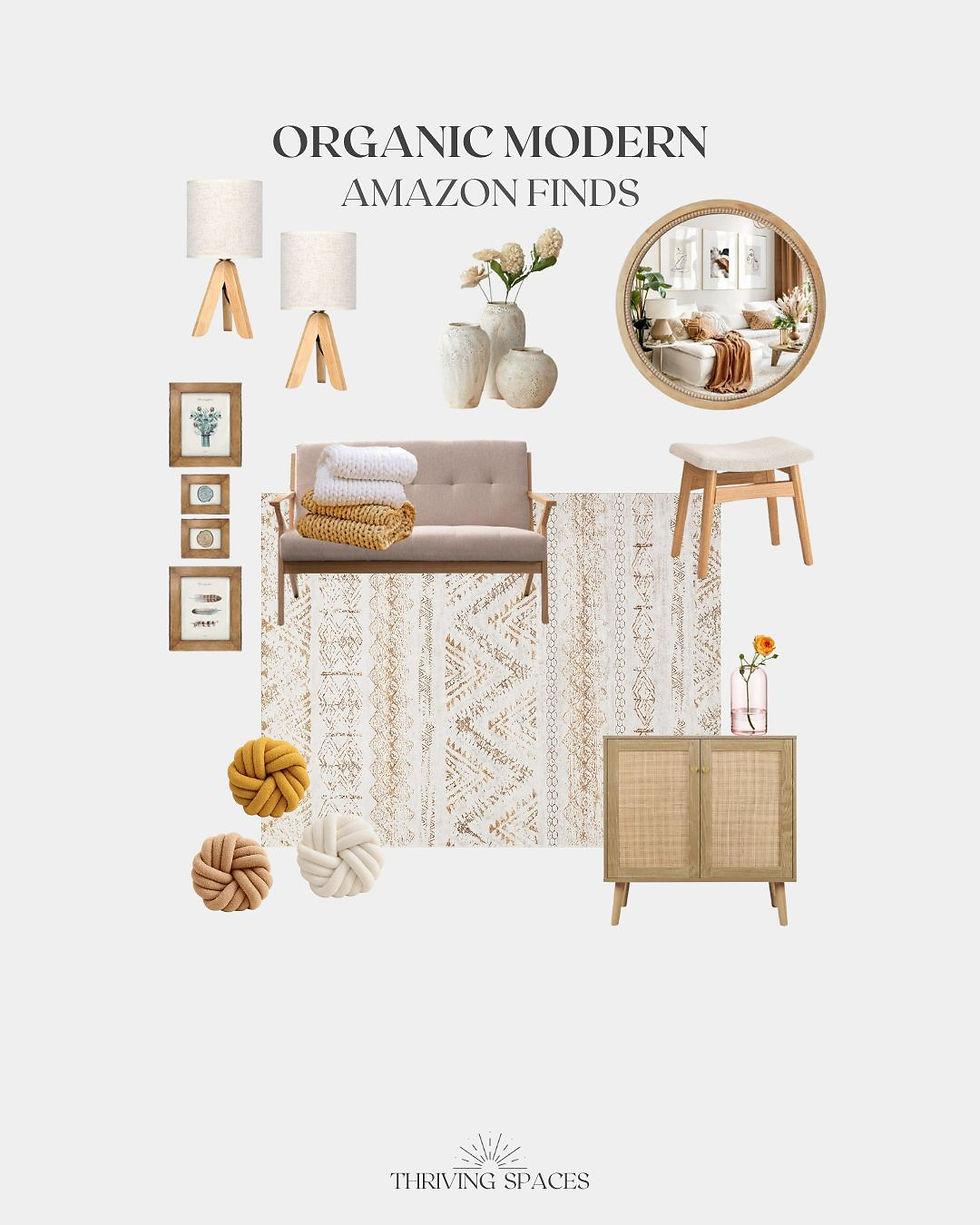 Organic Modern Home Decor Essentials