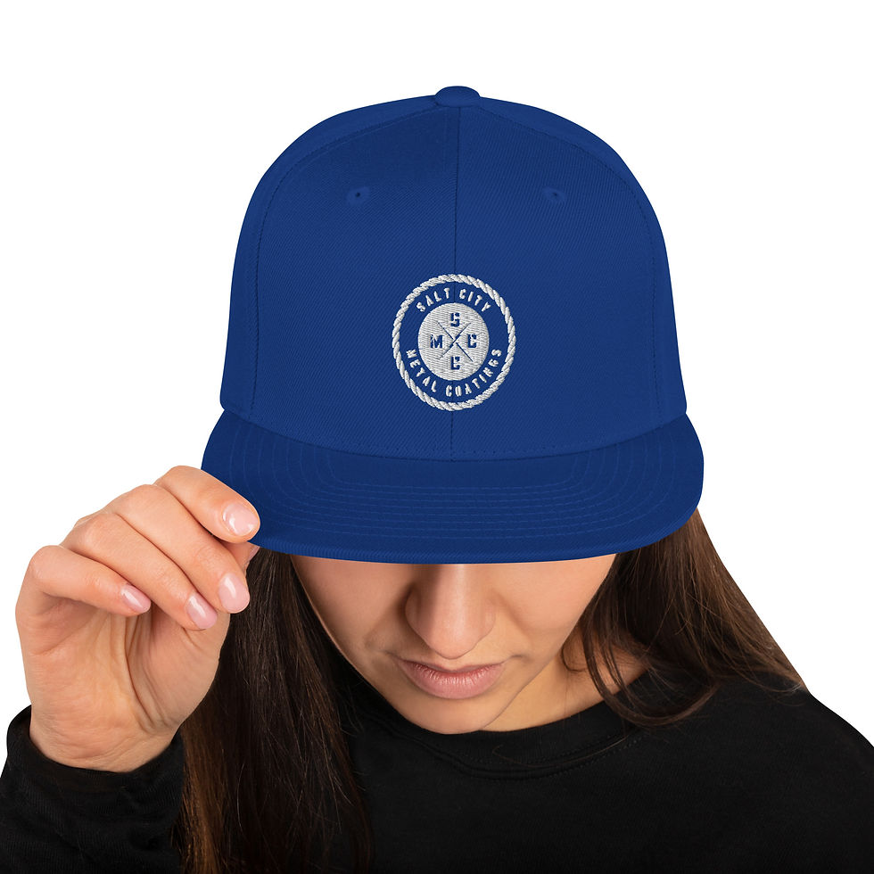 Thumbnail: Salt City Metal Coatings Snapback Hat