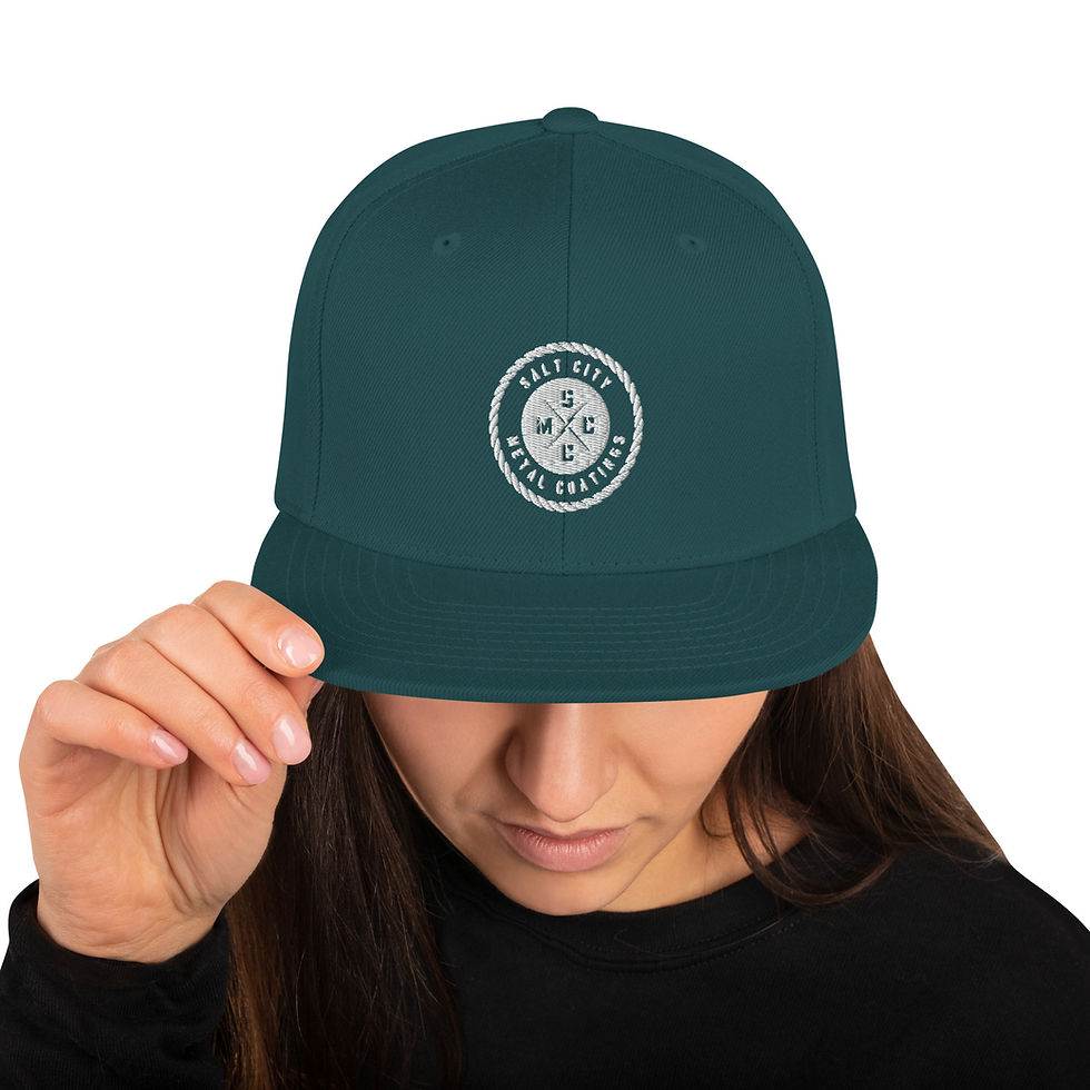 Thumbnail: Salt City Metal Coatings Snapback Hat