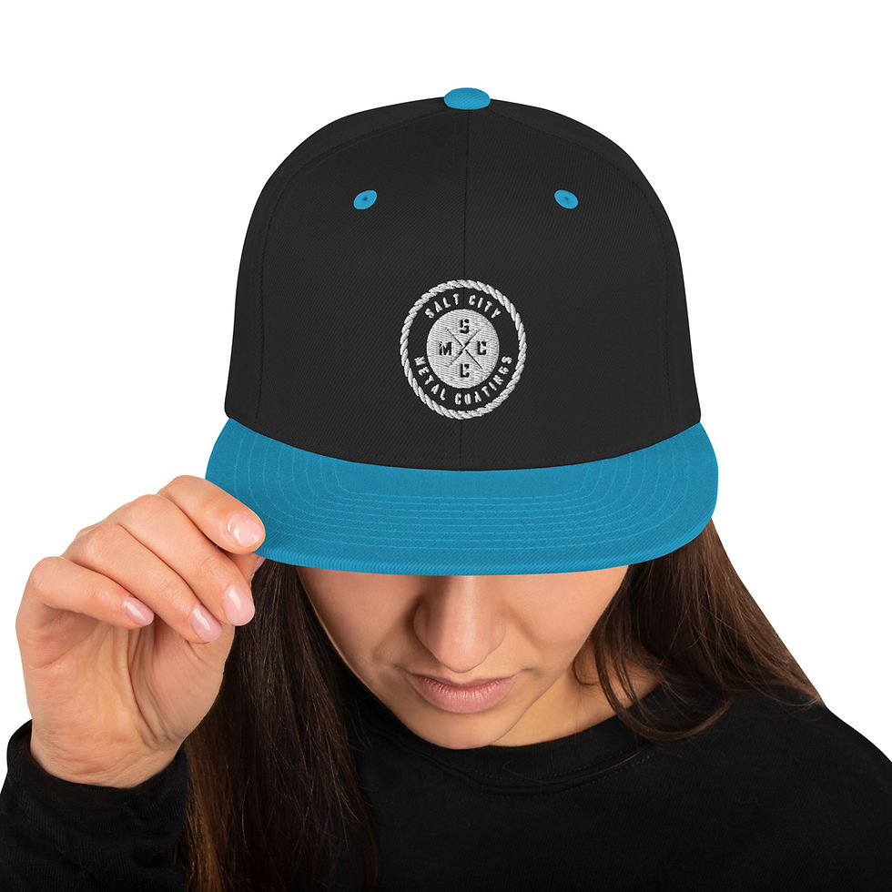 Thumbnail: Salt City Metal Coatings Snapback Hat