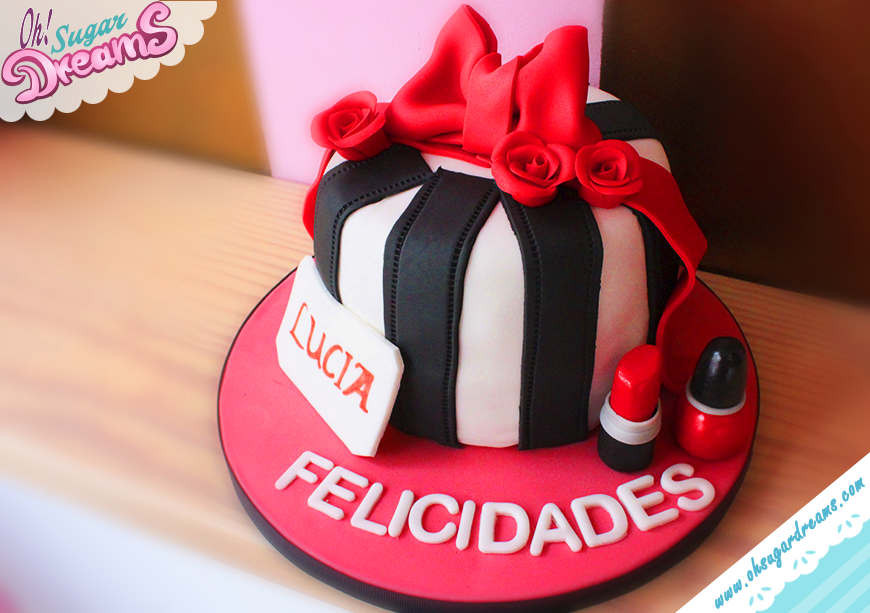 Tarta con cosméticos día de la madre Oh Sugar Dreams